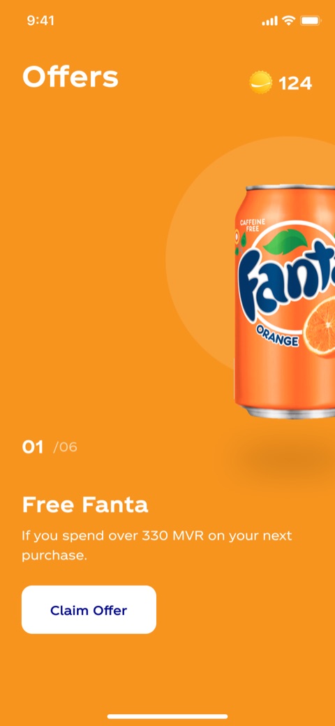 Redeeming an offer with Coke Crowns